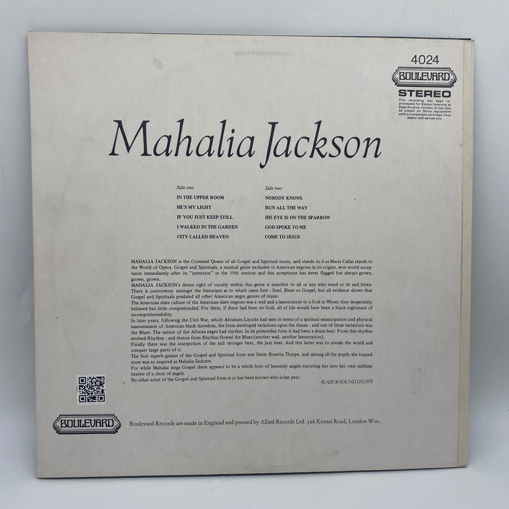 Klassisk Mahalia Jackson Vinylskiva - Gospel Musik - Homy Secondhand Online