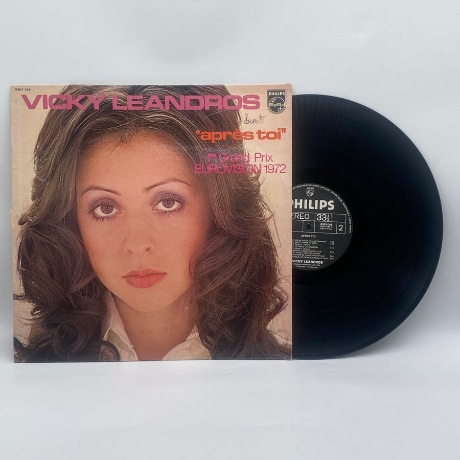 Vicky Leandros vinylskiva Eurovision 1972 Philips - Homy Secondhand Online