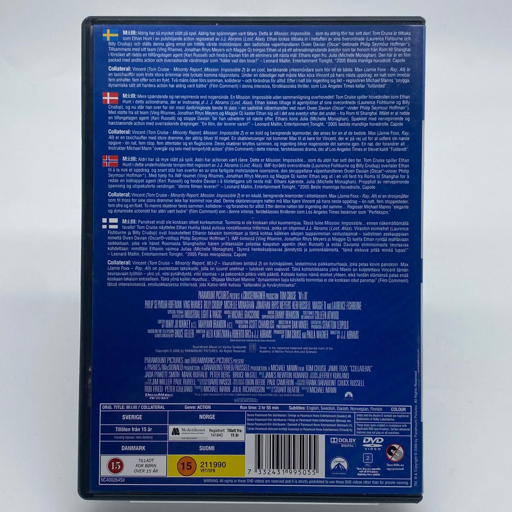 Dubbla actionfilmer med Tom Cruise på DVD - Homy Secondhand Online