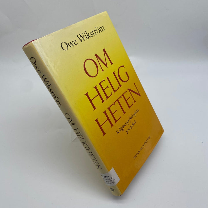 Owe Wikström: Om Helighetens Psykologi - Homy Secondhand Online
