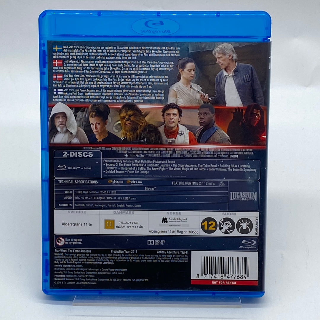 Star Wars The Force Awakens Blu-ray