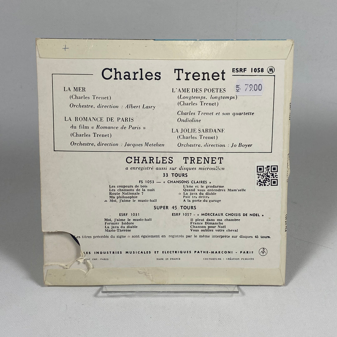 Charles Trenet Retro Vinylskiva Columbia