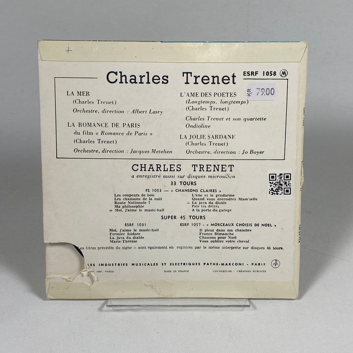 Charles Trenet Retro Vinylskiva Columbia