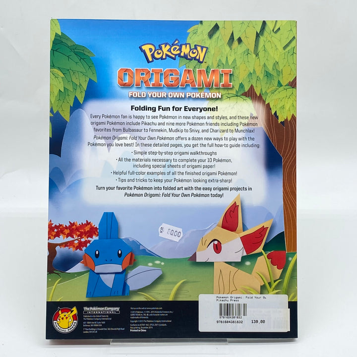 Pokémon Origami bok – skapa egna figurer