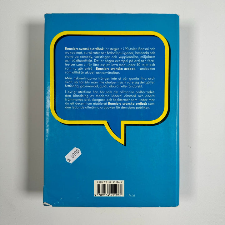 Bonnier's Svenska Ordbok: Modern Standardordbok från 90 - talet - Homy Secondhand Online
