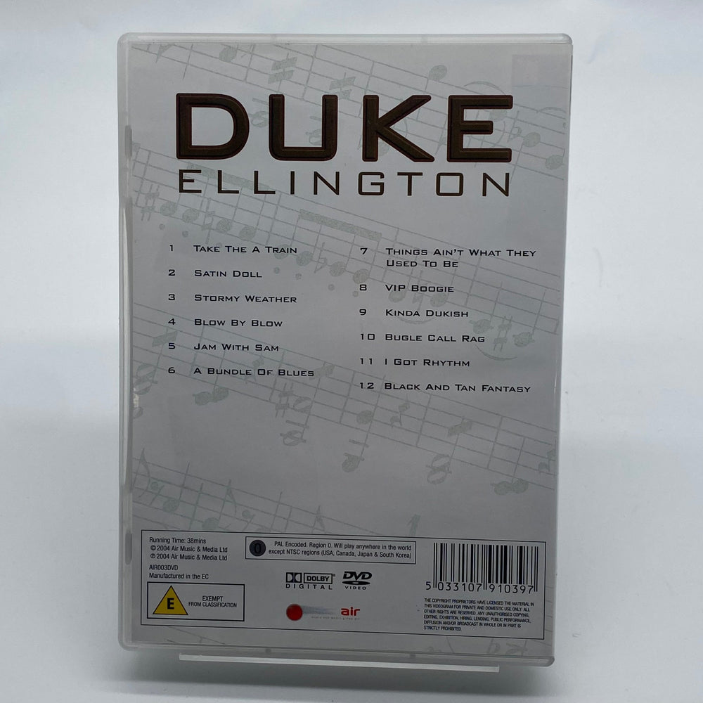 Duke Ellington DVD – Sällsynta Videoklipp Jazzikon - Homy Secondhand Online