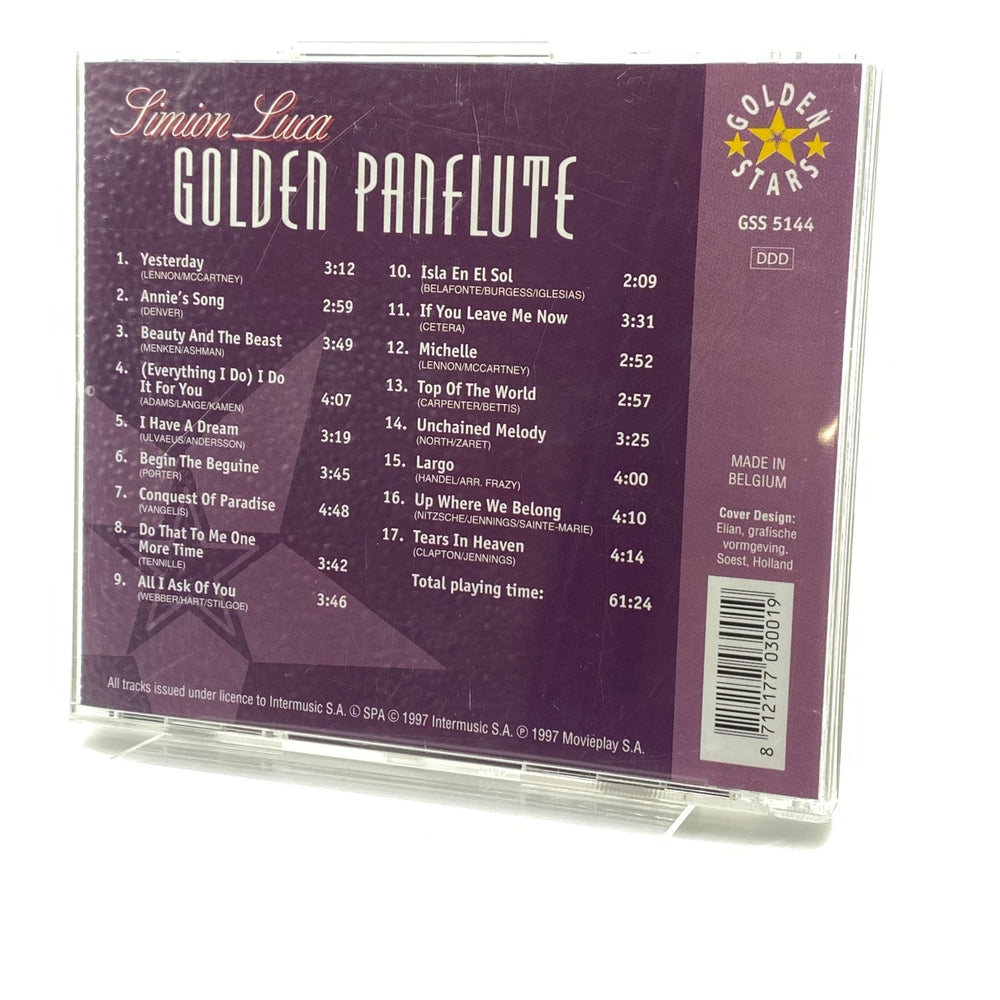 Simion Luca – Golden Panflute CD Samling - Homy Secondhand Online