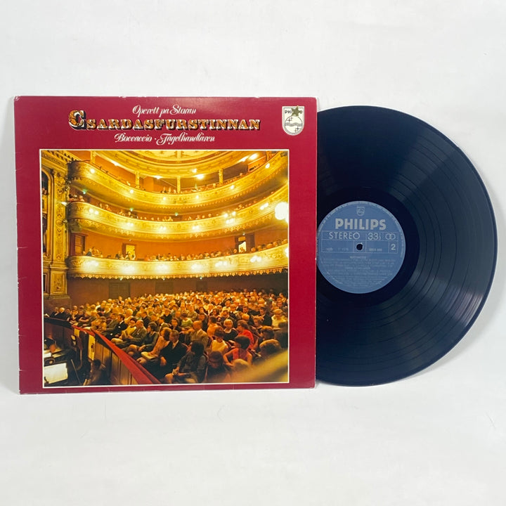 Philips vinylskiva Csárdásfurstinnan retro klassisk
