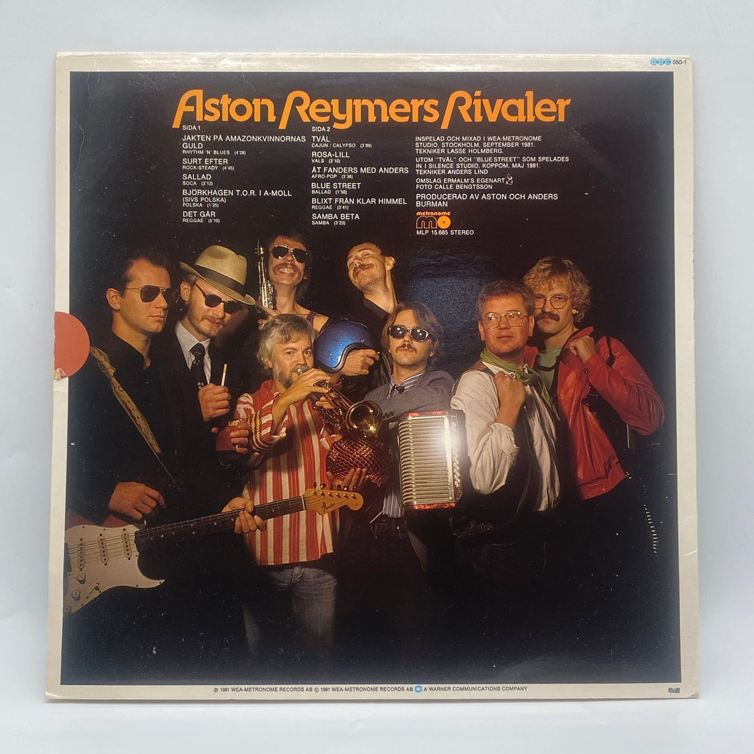 Aston Reymers Rivaler vinylskiva och omslag - Homy Secondhand Online