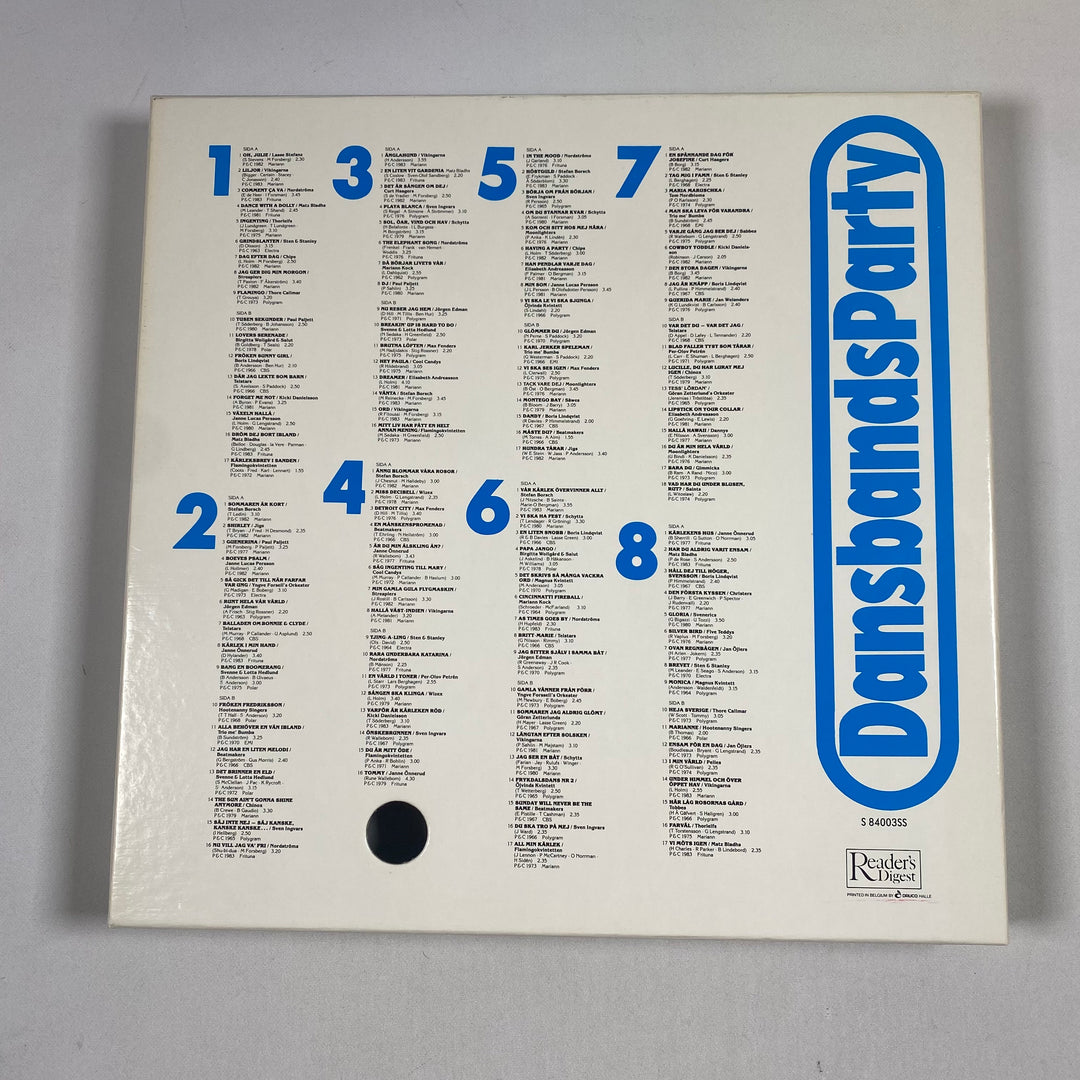 DansbandsParty Skivsamling Retro Unik Vinyl 52 Orkestrar