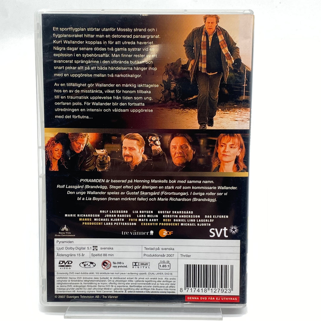 Wallander Pyramiden DVD Begagnad Kriminalfilm