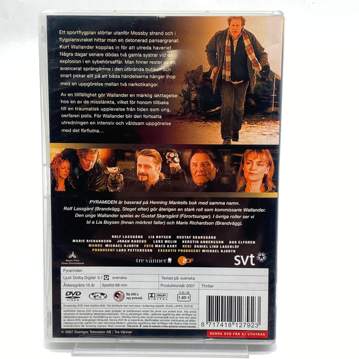 Wallander Pyramiden DVD Begagnad Kriminalfilm