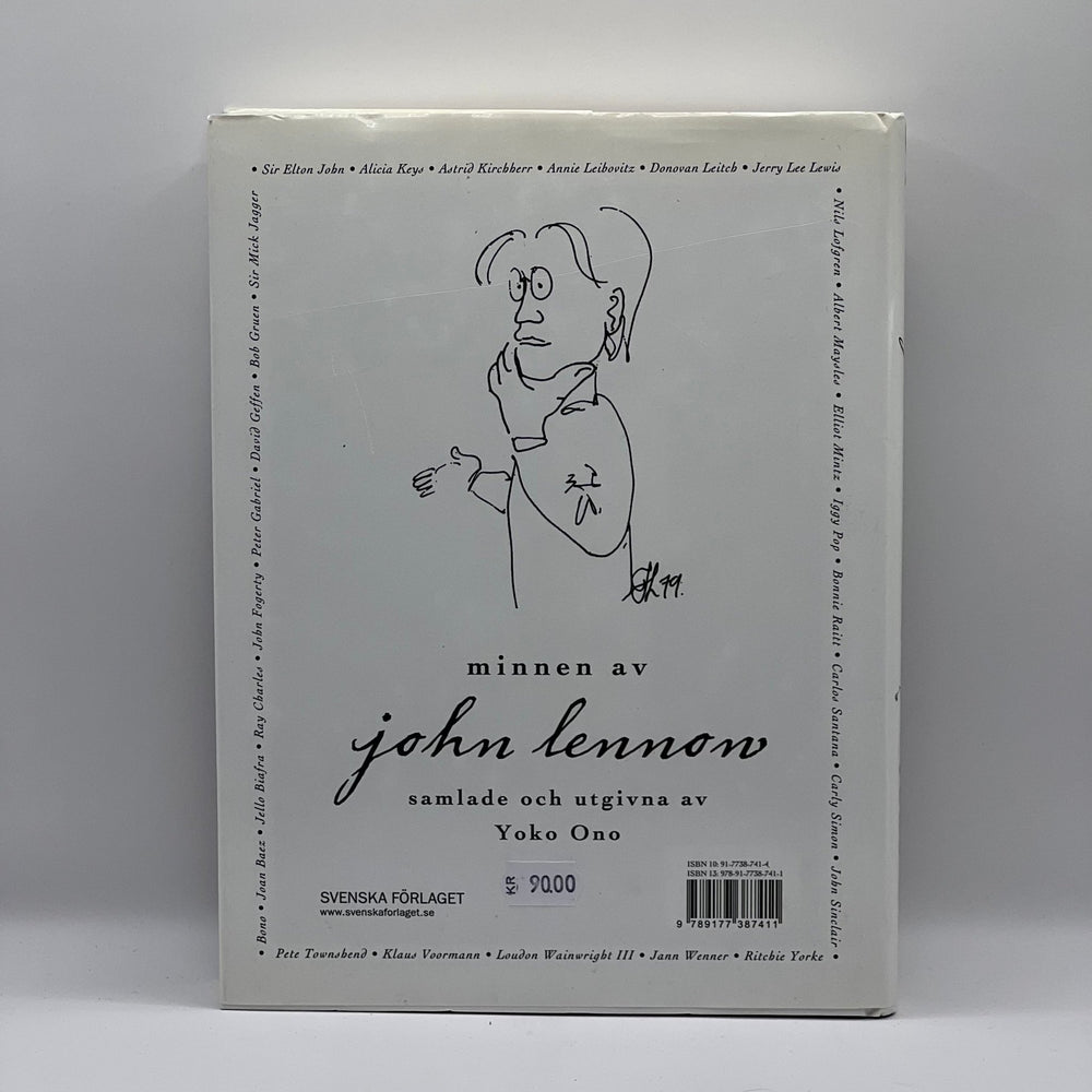 John Lennon Minnen Samlade av Yoko Ono - Homy Secondhand Online