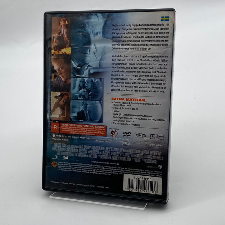 Firewall DVD med Harrison Ford Thriller - Homy Secondhand Online