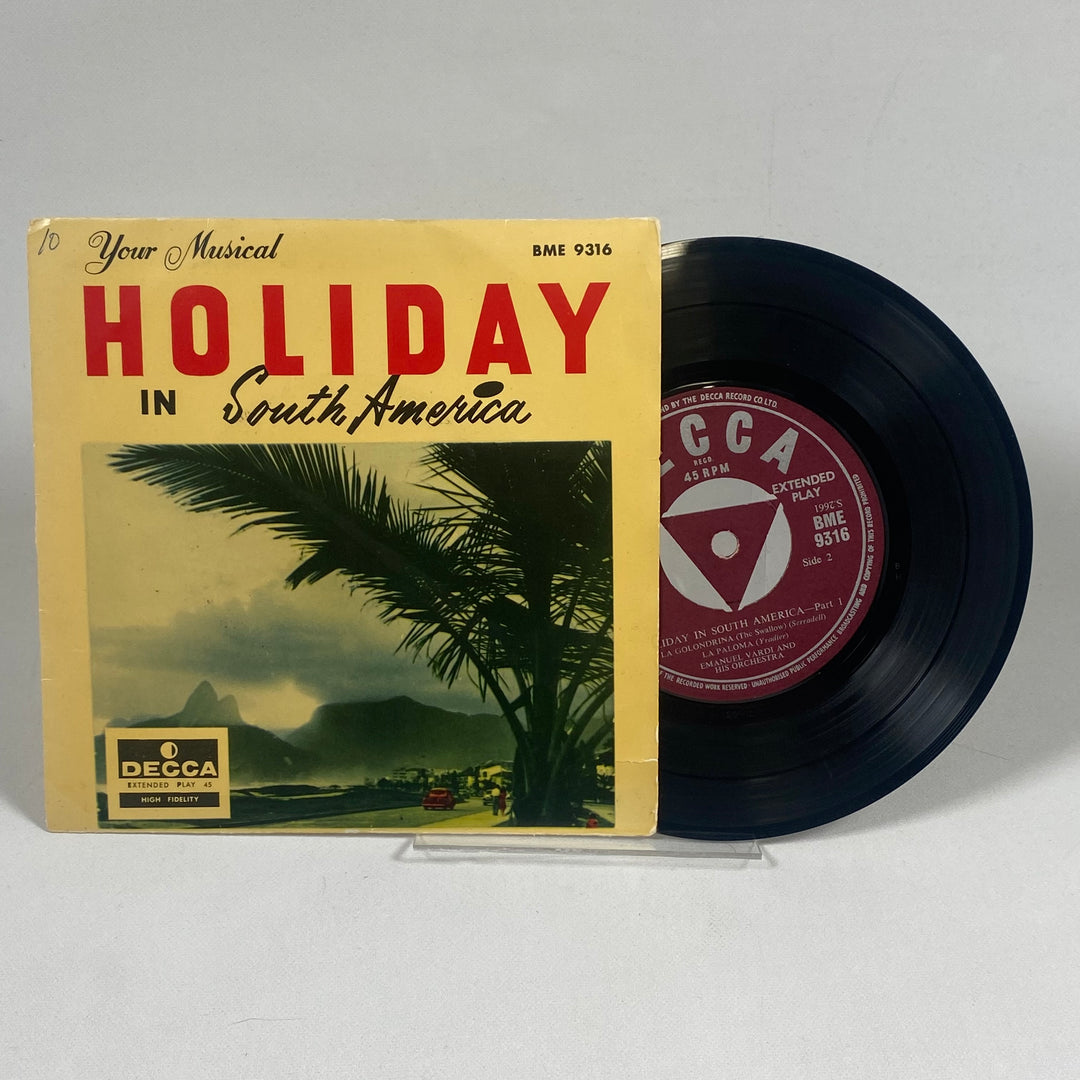 Retro vinylalbum från Decca 10 tum