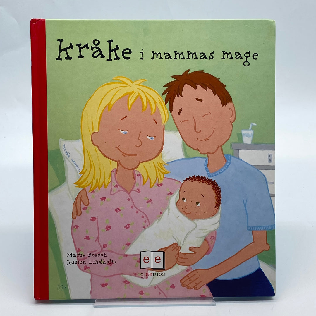 Kråke i mammas mage barnbok Gleerups