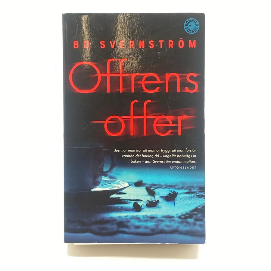 Bo Svernström "Offerfrens offer" spännande bok - Homy Secondhand Online
