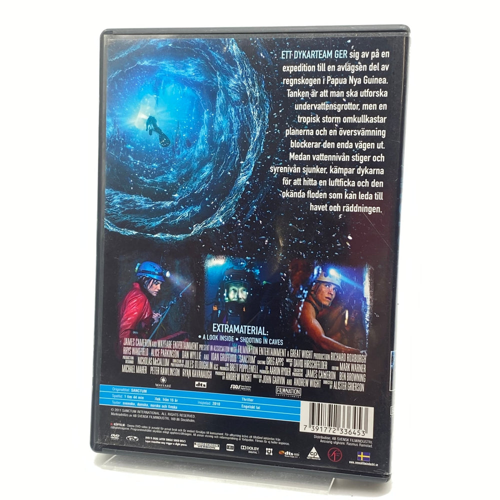 Sanctum DVD från James Cameron, äventyrsfilm - Homy Secondhand Online