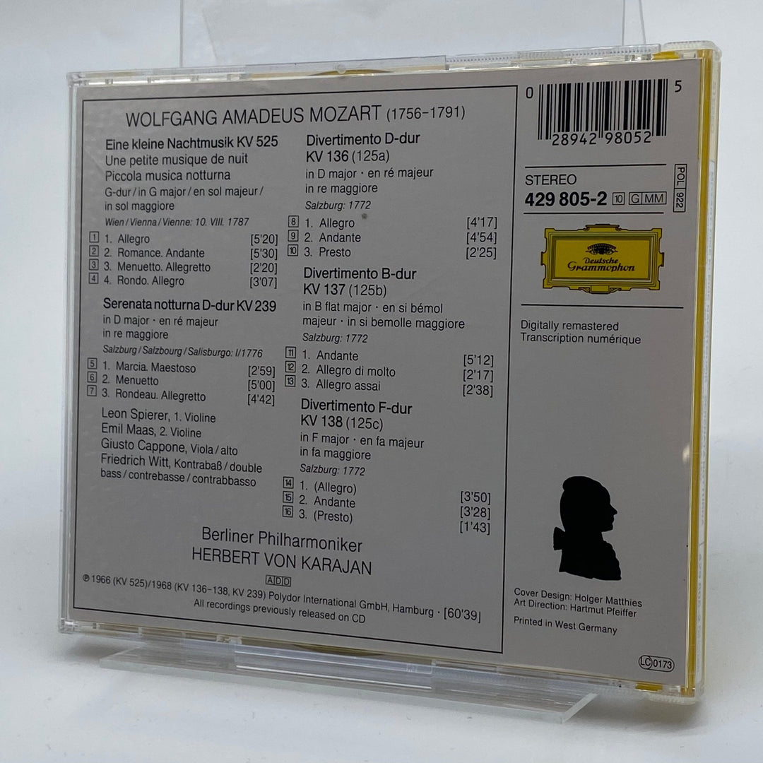 Mozart Klassiker med Berlinfilharmonikerna - Homy Secondhand Online