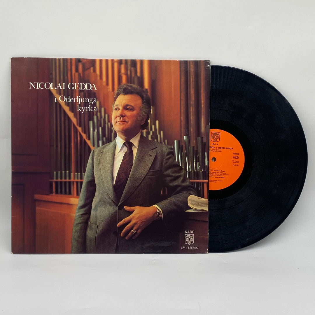 Nicolai Gedda i Oderljunga Kyrka Vinylskiva - Homy Secondhand Online