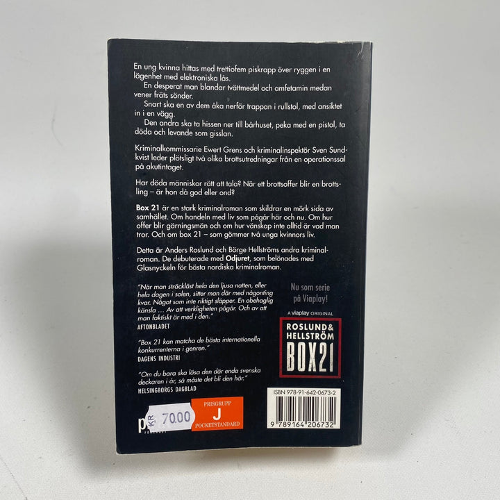 Spännande Thriller "Box 21" av Roslund & Hellström - Homy Secondhand Online