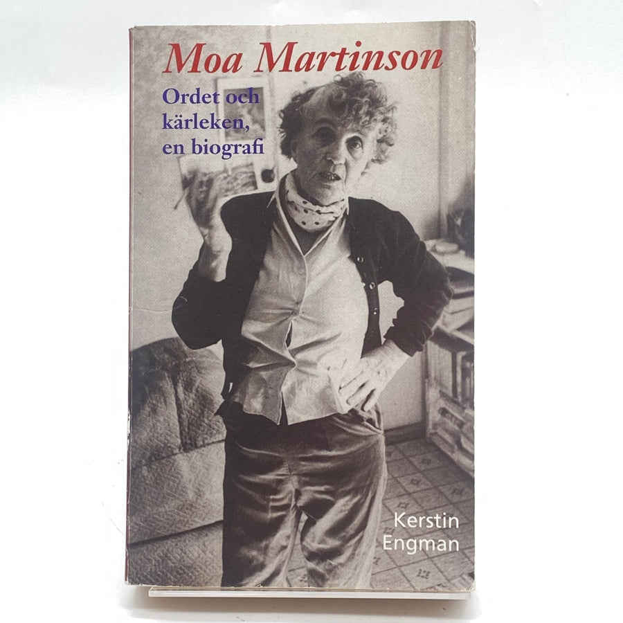 Biografi om Moa Martinson av Kerstin Engman - Homy Secondhand Online