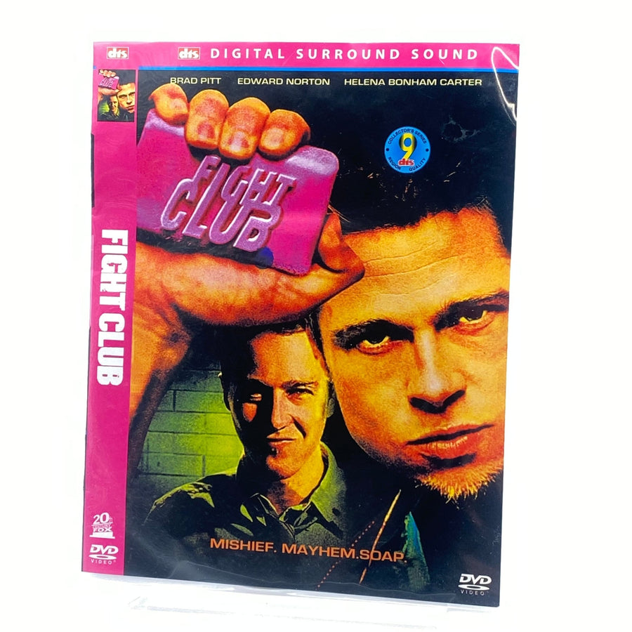 Fight Club DVD med Brad Pitt och Edward Norton - Homy Secondhand Online