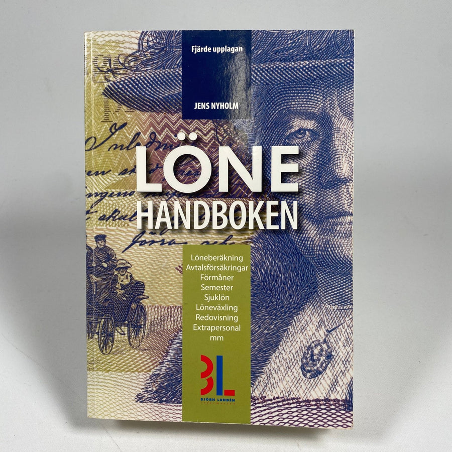 Lönehandboken av Jens Nyholm – Fjärde Upplagan - Homy Secondhand Online