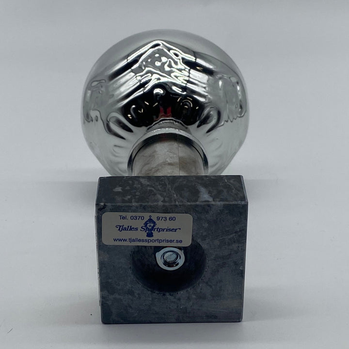 Elegant Marmorfotad Silverpokal från 1991 - Homy Secondhand Online