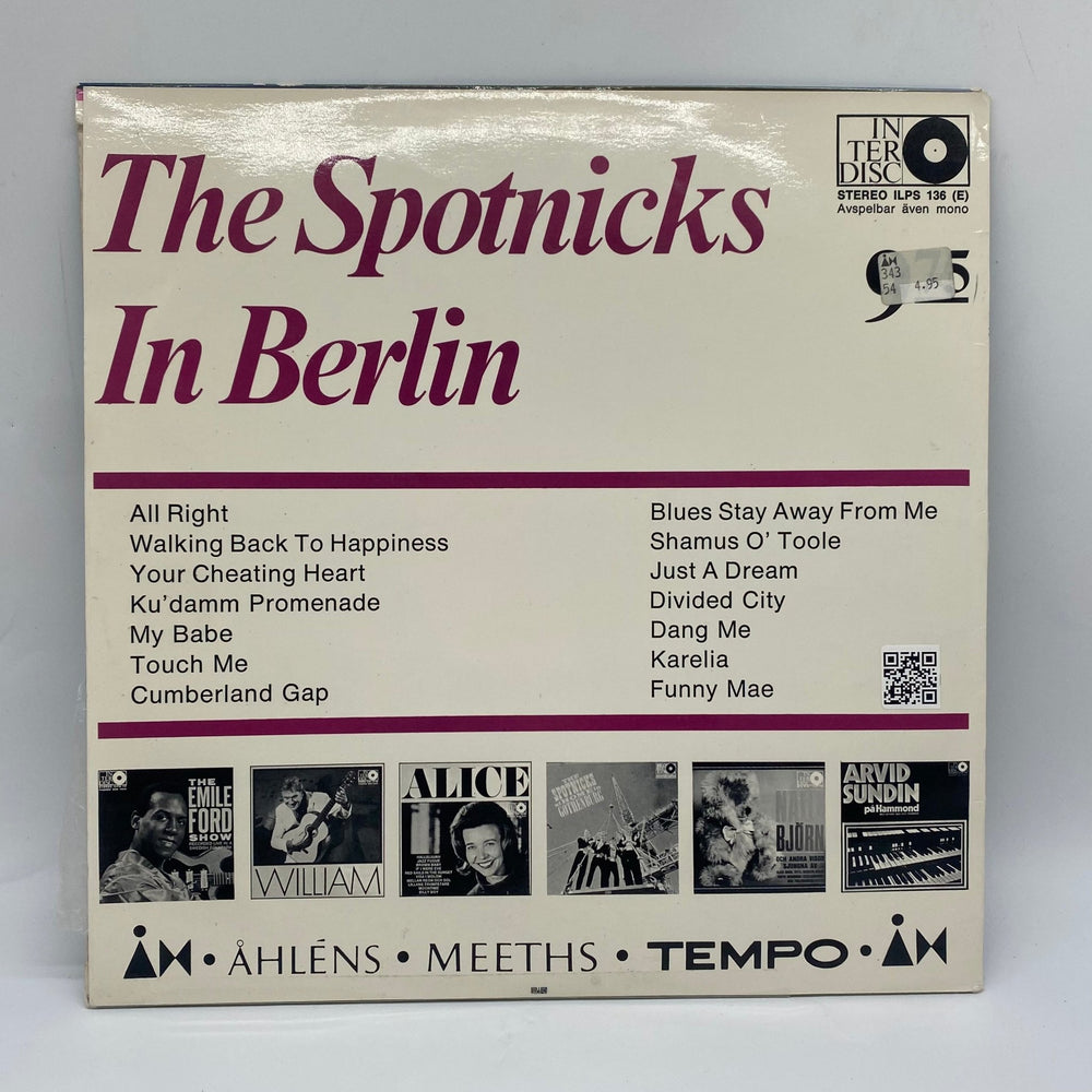 The Spotnicks i Berlin - Vintage Vinylskiva - Homy Secondhand Online