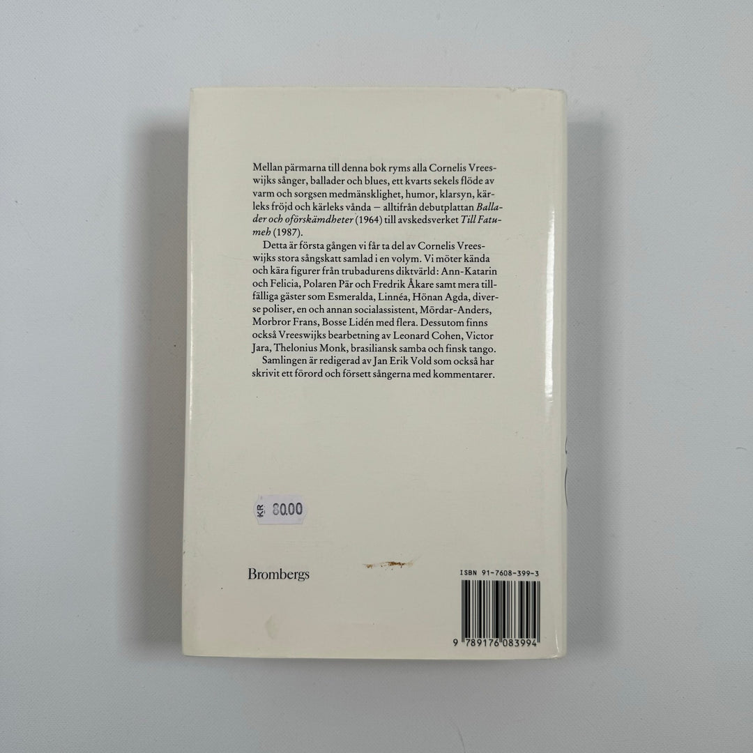 Cornelis Vreeswijk Sånger - Homy Secondhand Online
