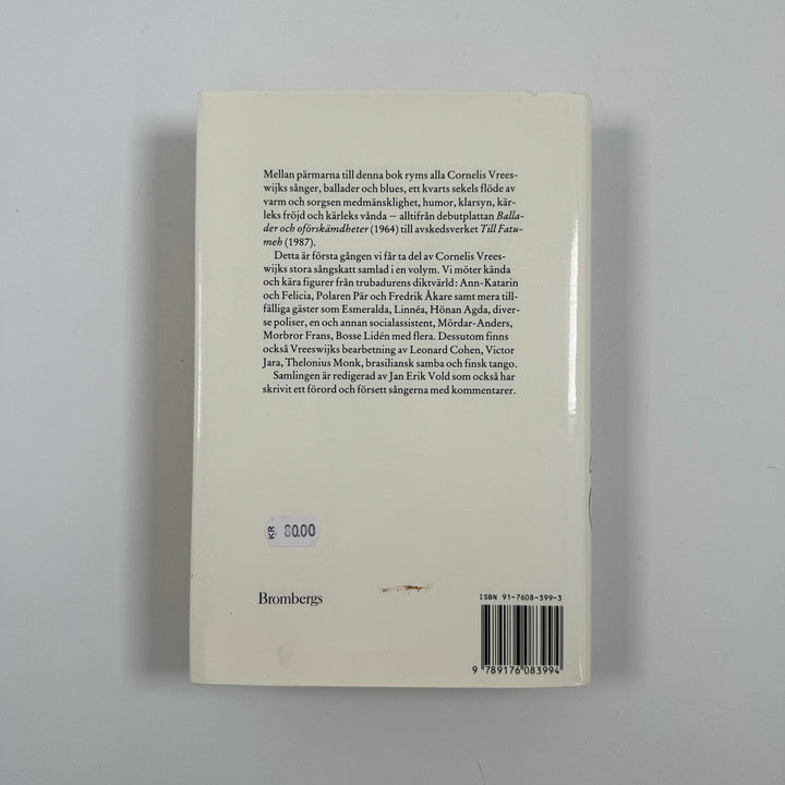 Cornelis Vreeswijk Sånger - Homy Secondhand Online