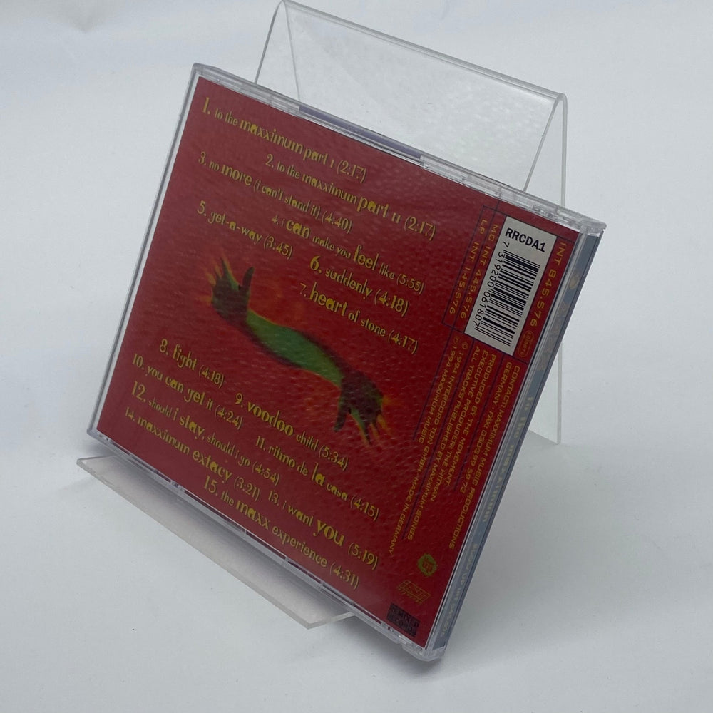 Maxx "To the Maxximum" - Klassiskt 90 - tals Eurodance CD - Homy Secondhand Online