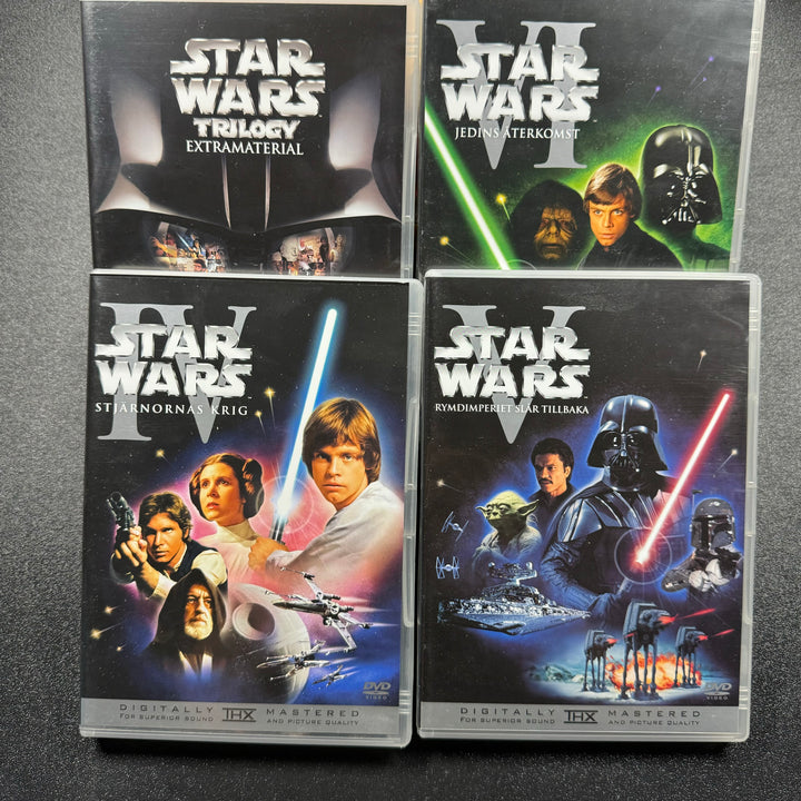 Star Wars Trilogi DVD Box - Digitalt Förbättrad