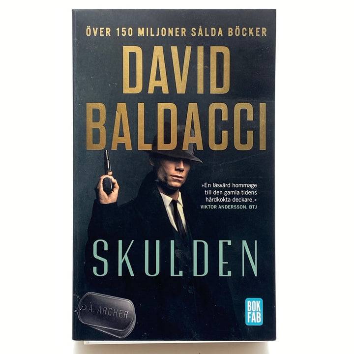David Baldacci Skulden thrillerroman Bokfab - Homy Secondhand Online