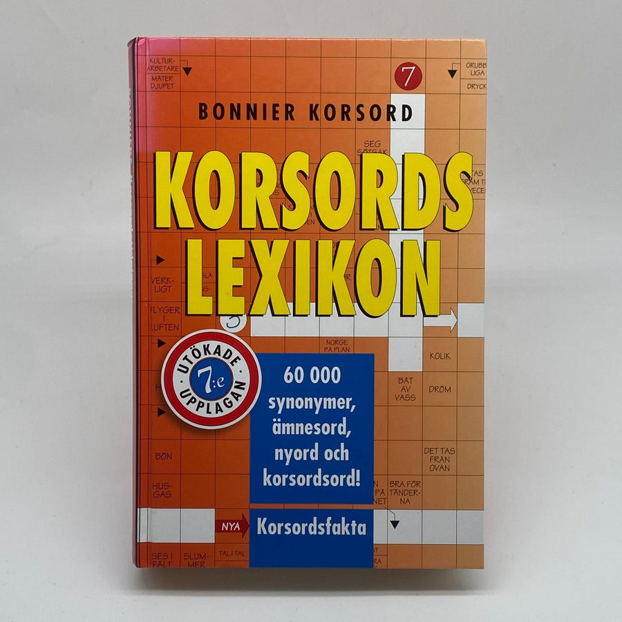 Korsordslexikon med Över 60 000 Ord - Homy Secondhand Online