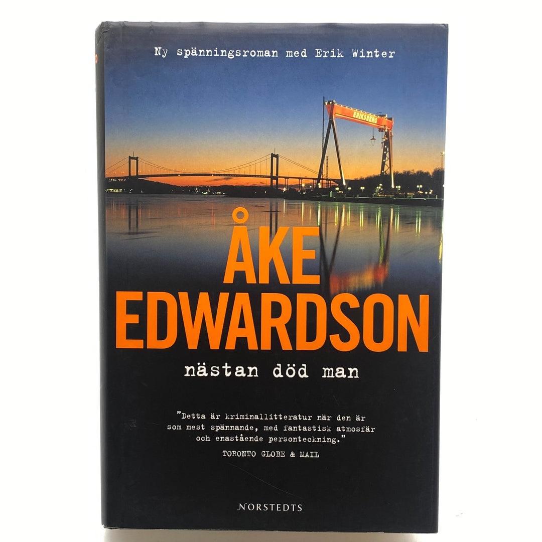 Åke Edwardson Nästan Död Man Deckare - Homy Secondhand Online