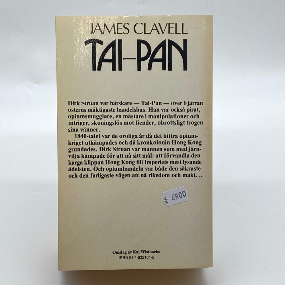 James Clavell Tai - Pan Roman Norstedts Magnum - Homy Secondhand Online