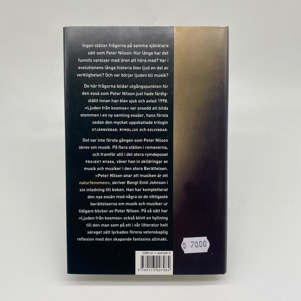 Peter Nilson: "Ljuden från kosmos" - Andrahand Bok - Homy Secondhand Online