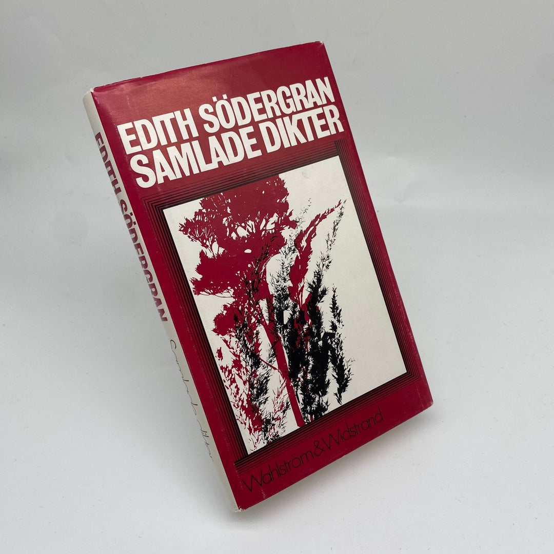 Edith Södergran Samlade Dikter Röd Bokomslag - Homy Secondhand Online