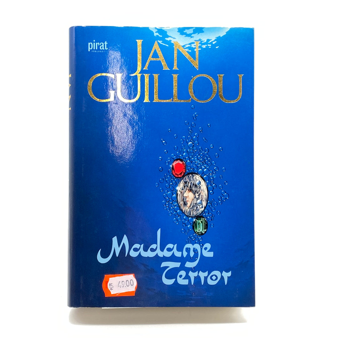 Jan Guillou Madame Terror blå bokomslag