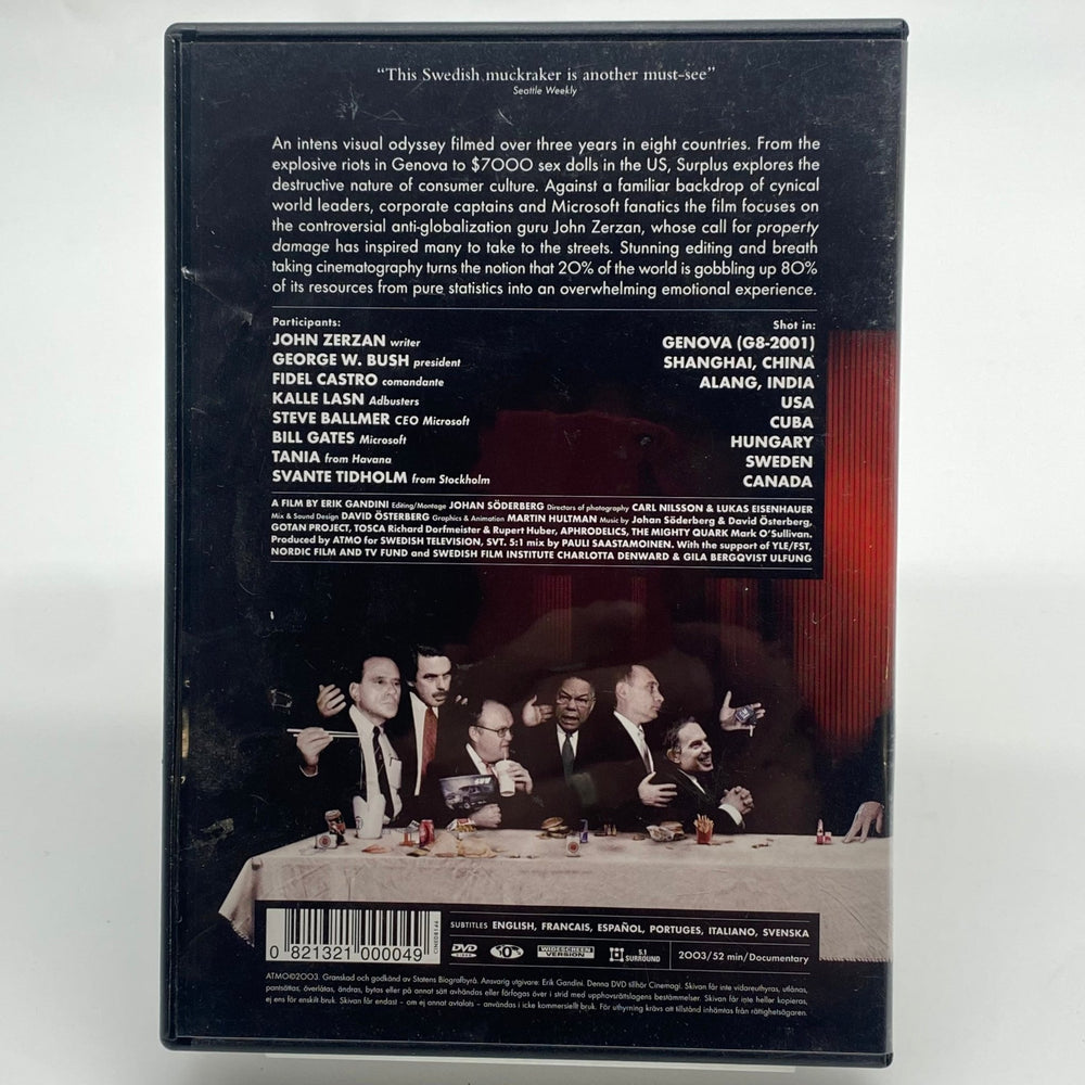 Surplus: Terrorised Into Being Consumers DVD - Homy Secondhand Online