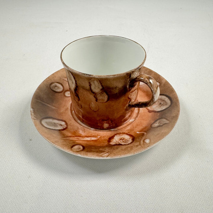 Sats med Kaffeservis i Porslin med Rustik Design - Homy Secondhand Online