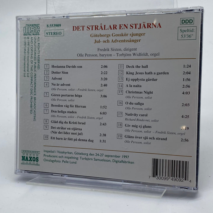 Göteborgs Gosskör Jul - och Adventssånger CD - Homy Secondhand Online