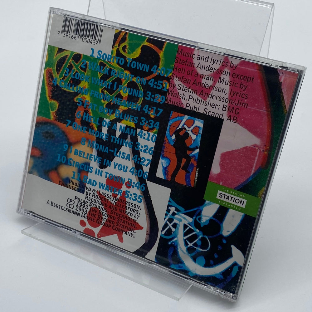 Stefan Andersson "Walk Right On" CD - Klassiker från 90 - talet - Homy Secondhand Online