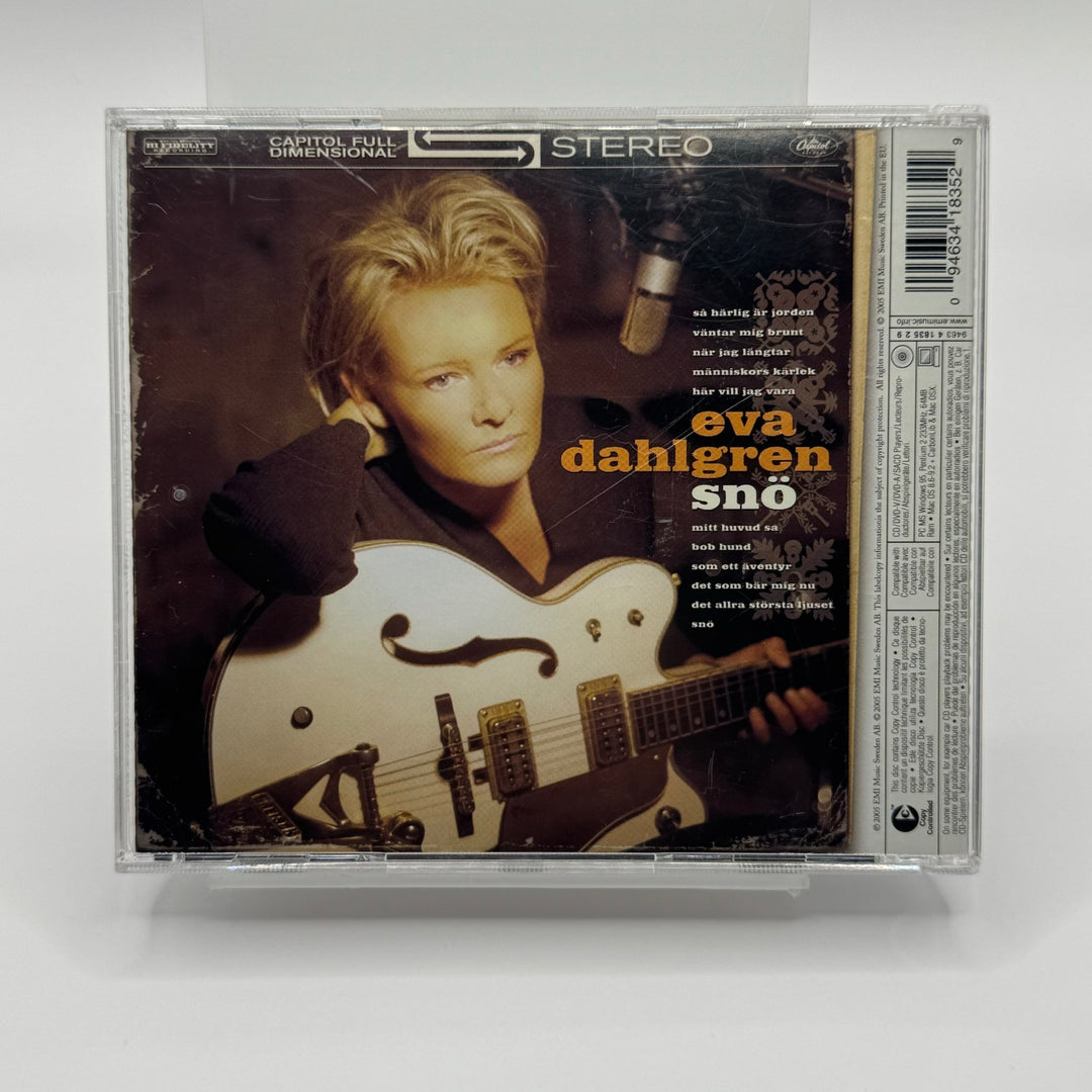 Eva Dahlgren "Snö" CD - Klassisk Svensk Popmusik - Homy Secondhand Online