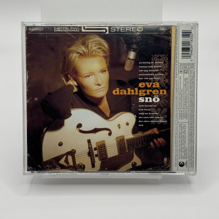 Eva Dahlgren "Snö" CD - Klassisk Svensk Popmusik - Homy Secondhand Online
