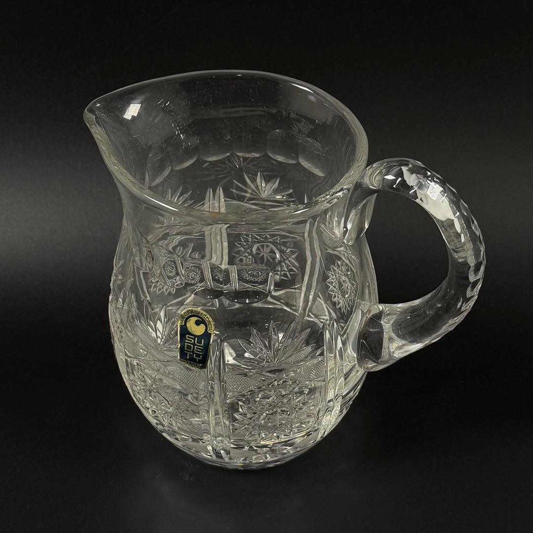 Kristallkanna Retro Sudety Mycket Gott Skick