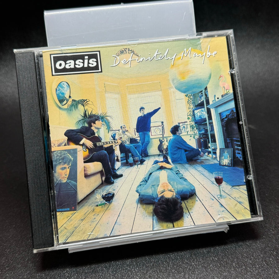 Oasis Definitely Maybe CD – Klassisk Britpop Musik - Homy Secondhand Online