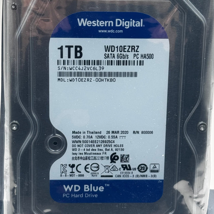 WD Blue 1TB Intern Hårddisk SATA 6Gb/s - Homy Secondhand Online